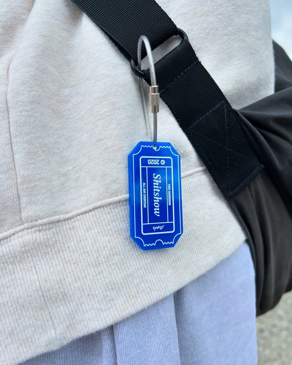 Shitshow Ticket Key Chains