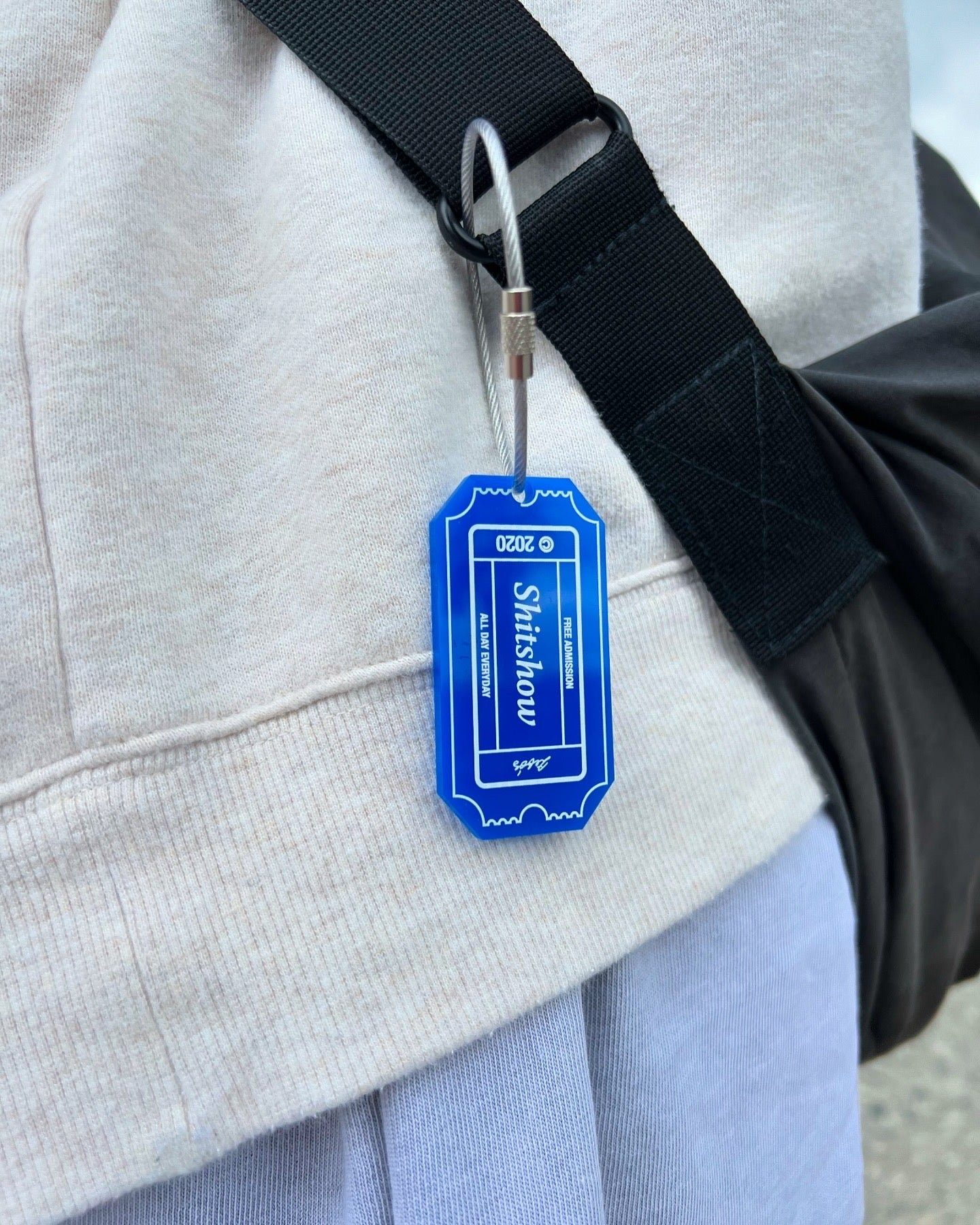 Shitshow Ticket Key Chains