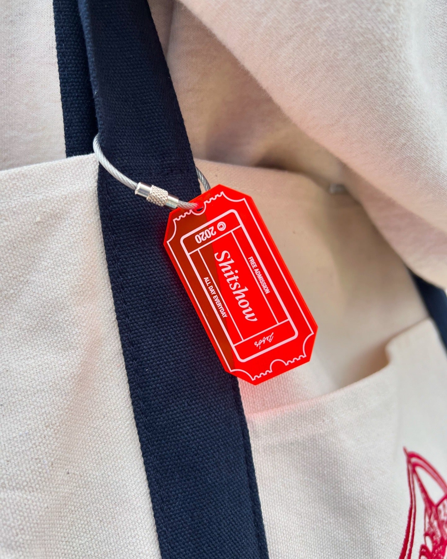 Shitshow Ticket Key Chains