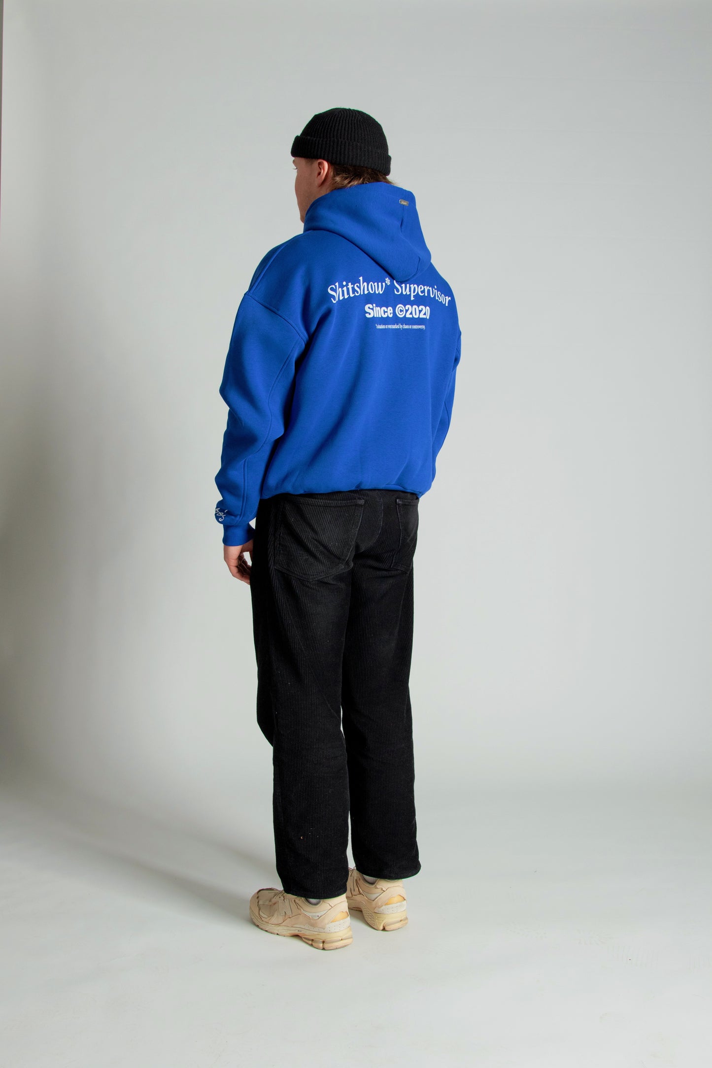 Shitshow Supervisor Hoodie- Zebo's Blue