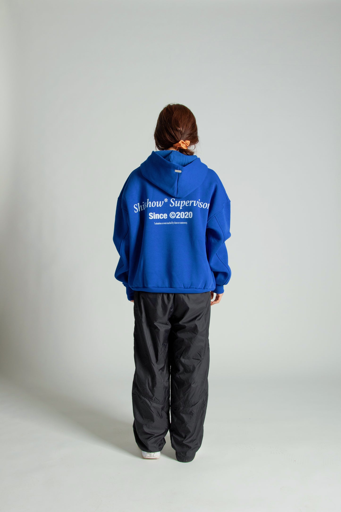 Shitshow Supervisor Hoodie- Zebo's Blue