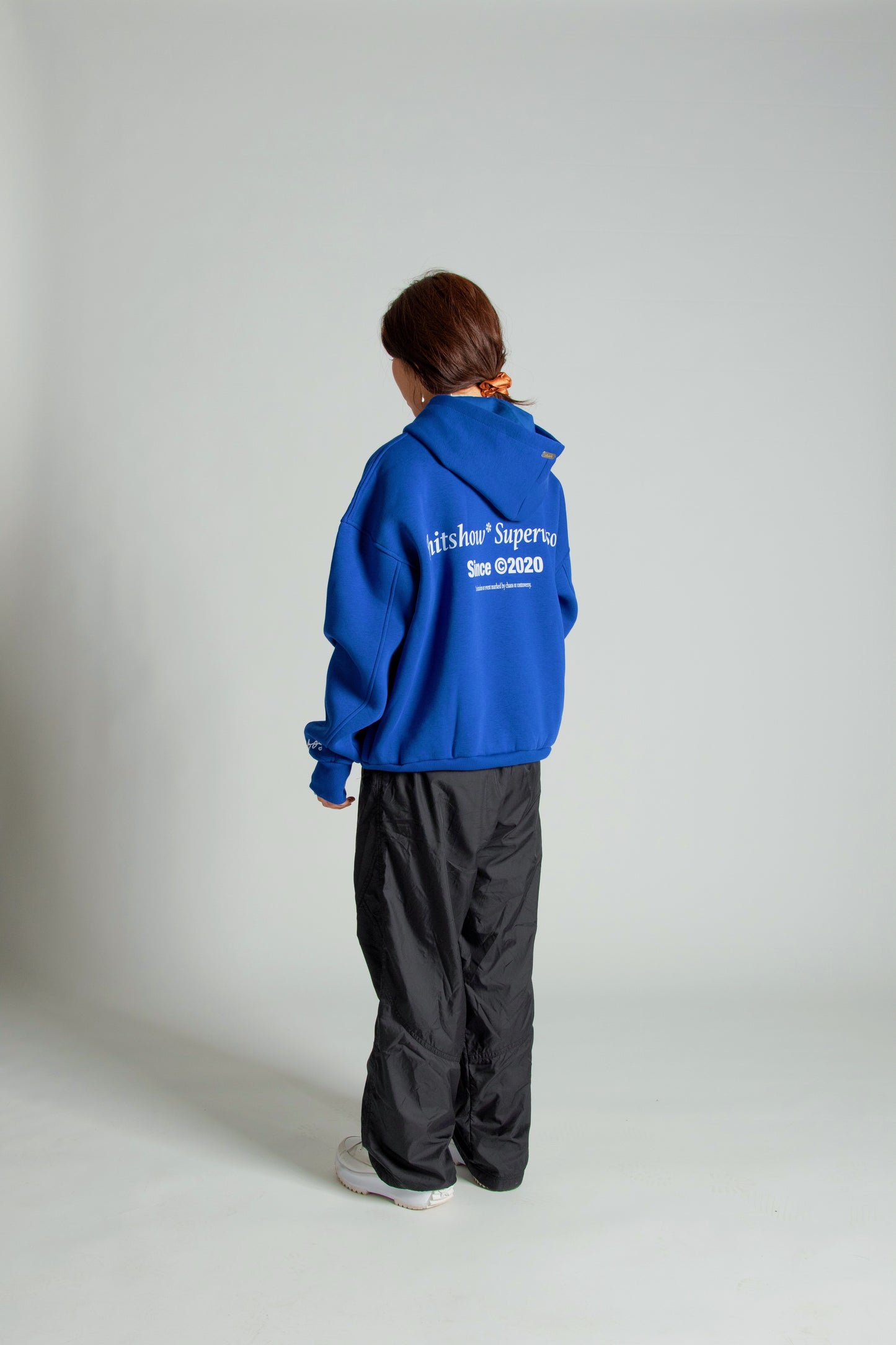 Shitshow Supervisor Hoodie- Zebo's Blue