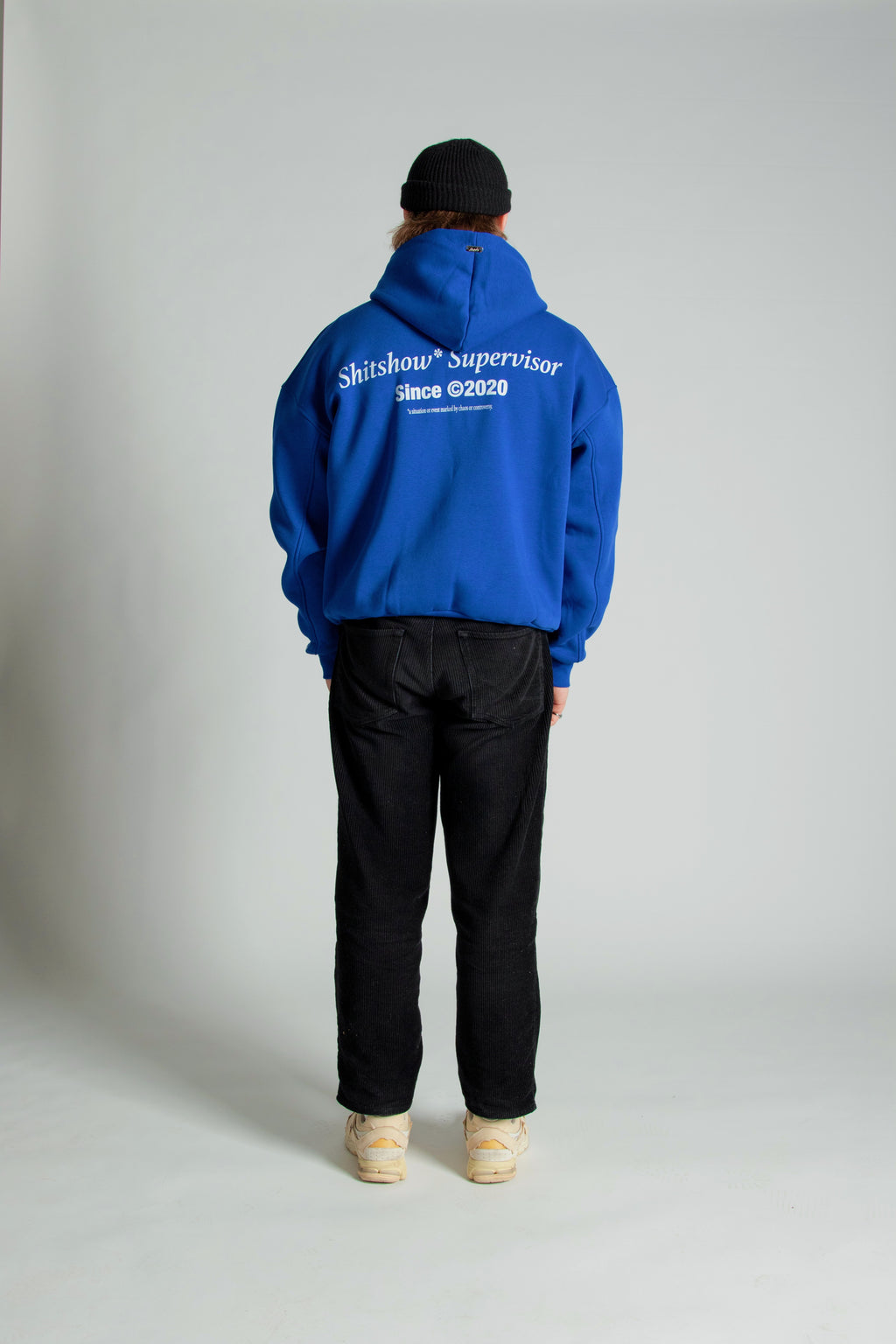 Shitshow Supervisor Hoodie- Zebo's Blue