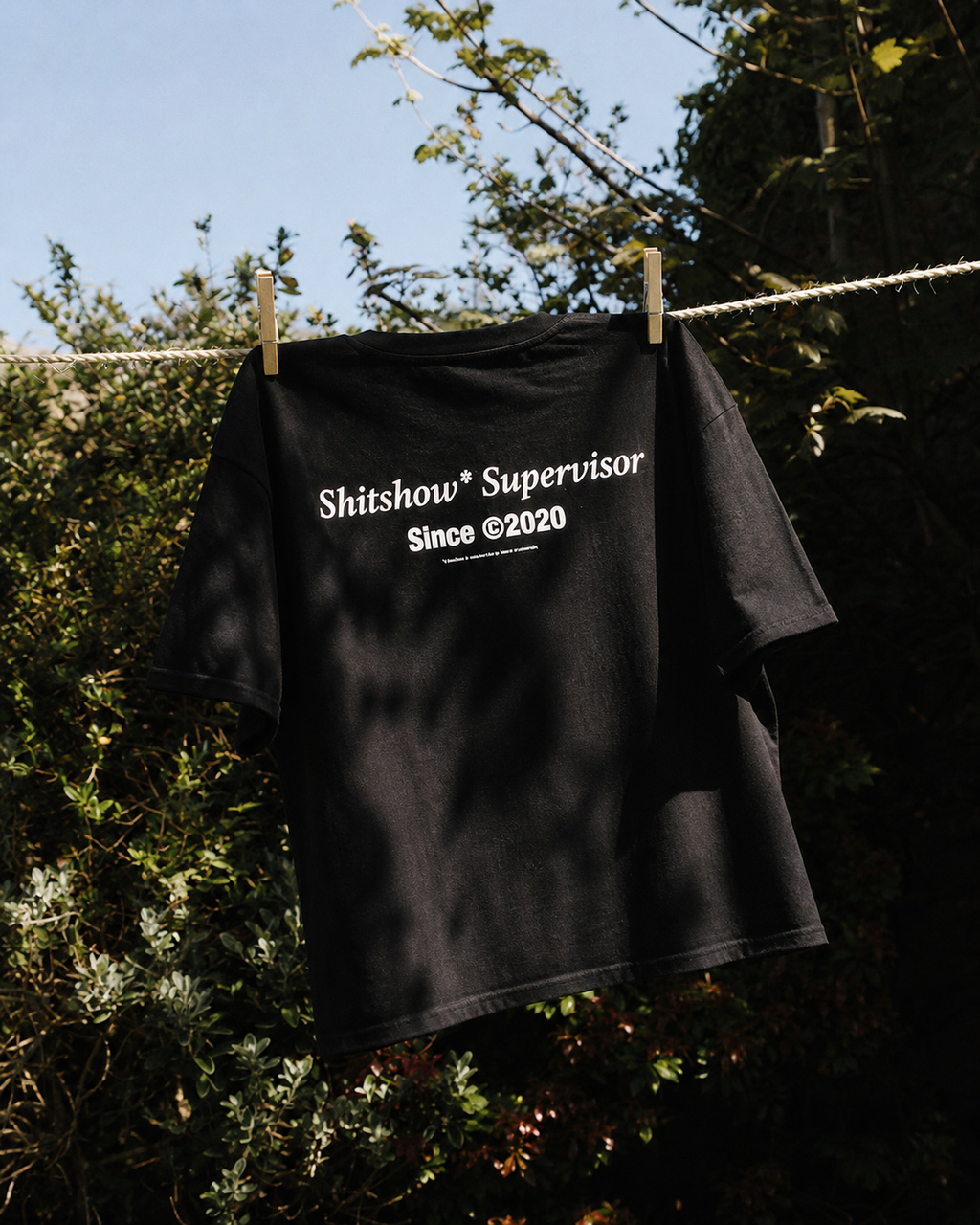 Shitshow Supervisor Tee- Black