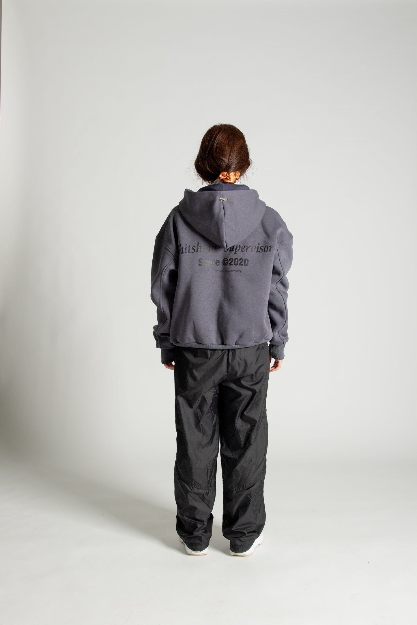 Shitshow Supervisor Hoodie- Grey